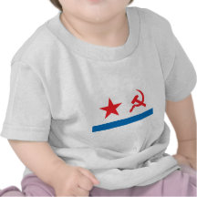 Marina de guerra Jack de URSS Camisetas