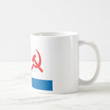 Marina de guerra Jack de URSS Tazas De Café