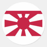 Marina de guerra japonesa imperial estándar de vic pegatinas  