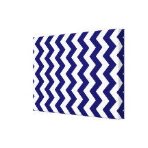 Marina de guerra y zigzag blanco lona estirada galerías