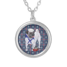 Marinero del barro amasado collares personalizados