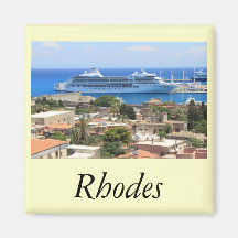 Marino de siete mares en Rodas Imán