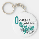 MARIPOSA 3,1 del cáncer ovárico Llavero