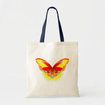 Mariposa caliente - bolso bolsa de mano