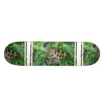 Mariposa de la ninfa del árbol patineta personalizada