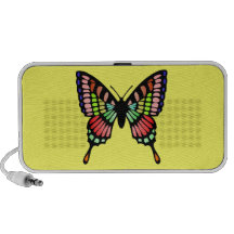 Mariposa de la prisma iPod altavoz