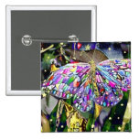 Mariposa del Año Nuevo, imán Pin