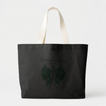 Mariposa del Celtic del guerrero del cáncer de híg Bolsa Lienzo