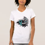Mariposa del escleroderma de la esperanza camisetas