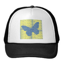Mariposa del lema gorra