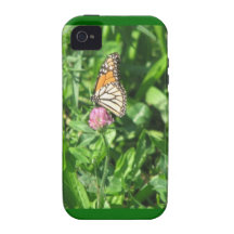 Mariposa del otoño iPhone 4 funda