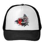 Mariposa del VIH del SIDA de la esperanza Gorro