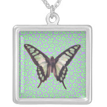 Mariposa del vintage grimpolas personalizadas