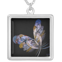 Mariposa en el collar de la noche