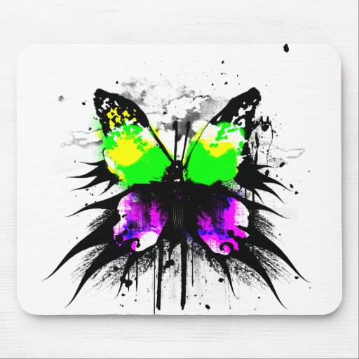 Mariposa enrrollada Mousepad
