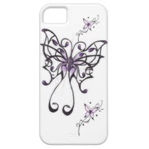 Mariposa iPhone 5 Carcasa