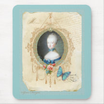 Mariposa joven Mousepad de la reina Marie Antoniet