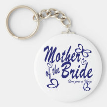 Mariposa/madre de la novia llavero
