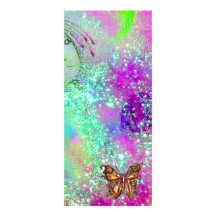 MARIPOSA MÁGICA EN CHISPAS DEL ORO DISEÑOS DE TARJETAS PUBLICITARIAS