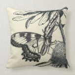 Mariposa manchada almohadas
