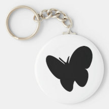 mariposa negra - mariposas llavero