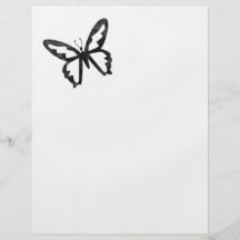 Mariposa negra sucia simple tarjetas publicitarias