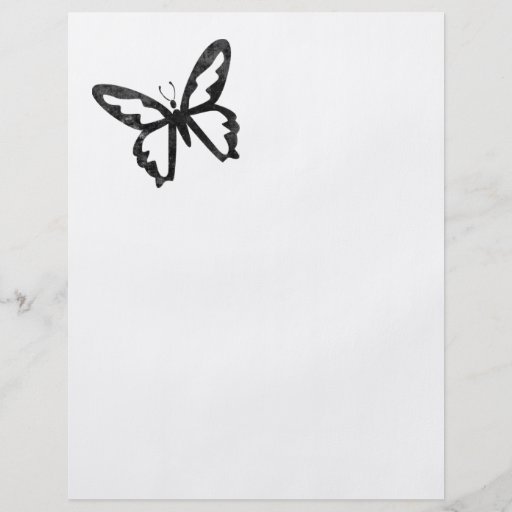 Mariposa negra sucia simple tarjetas publicitarias