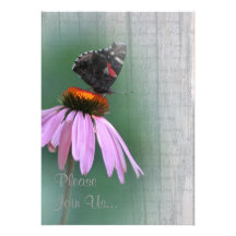 Mariposa que casa Postwood w/verse gris Comunicados Personales