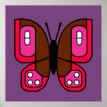 mariposa retra 01 poster
