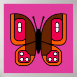 mariposa retra 05 posters