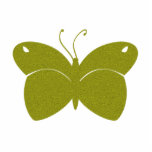 Mariposa texturizada del oro amarillo escultura fotográfica