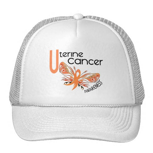MARIPOSA uterina 3,1 del cáncer Gorra