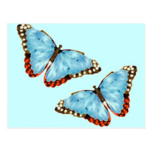 Mariposas artsy postales