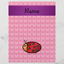 Mariposas conocidas personalizadas del rosa de la  tarjetas publicitarias
