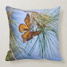 Mariposas de monarca almohadas