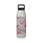 mariposas del doodle botellas de agua reutilizables