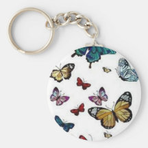 Mariposas Llavero Personalizado