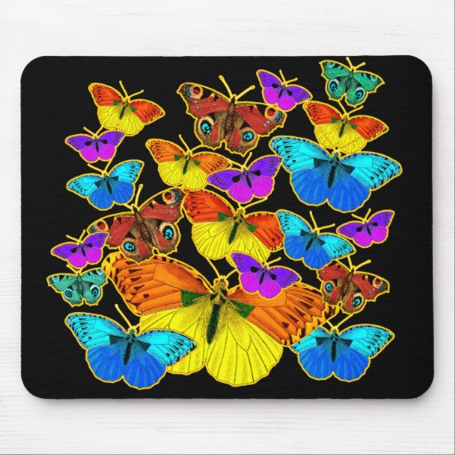 ¡Mariposas! ¡Mariposas! Tapete De Ratón