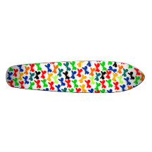 Mariposas multicoloras patín