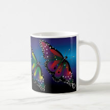 Mariposas Taza