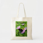 Mariposas y floraciones personalizadas bolsas