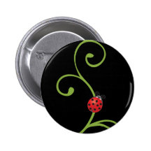 Mariquita en vid pins
