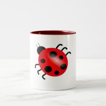 mariquita taza