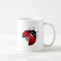 mariquita tazas de café