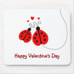 Mariquitas en la tarjeta del día de San Valentín M