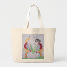 Mariquitas que hacen punto bolsas