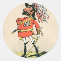 Mariscal de campo británico pegatinas  