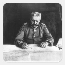Mariscal Paul von Hindenburg, 1914 Colcomanias Cuadradases