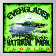 Marismas parque nacional, la Florida Posters