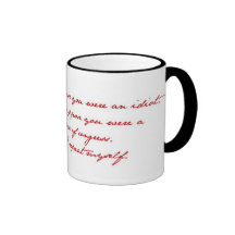 Mark Twain "suponga que usted era que taza de un i